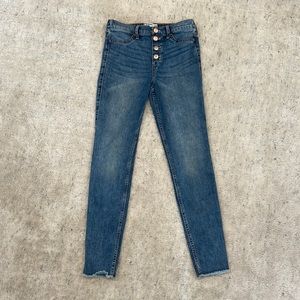 Abercrombie Kids Girls Slim High-Rise Jean Leggings Size 13-14